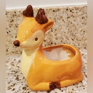 Cute deer shaped planter